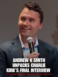 Andrew Last Interview Wirh Charlie