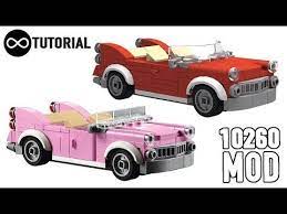 How To Build A Lego Vintage Car Lego Vintage Classic Car 10260 Downtowndiner Creator Lego Cars Lego Building Instructions Lego