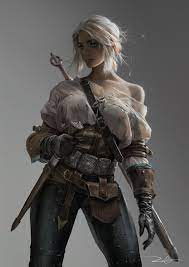 ArtStation - The Witcher ~Ciri ~ Daily work 7.13, Vinci R | Fantasy female  warrior, Warrior woman, Witcher art