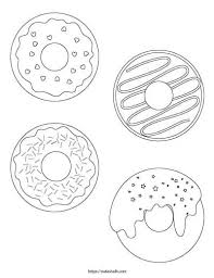Color in this picture of doughnuts and others with our library of online coloring pages. 9 Free Printable Donut Coloring Pages The Artisan Life