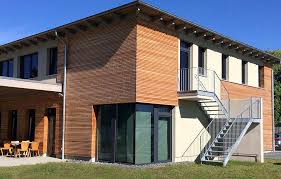 Mittelgroße nordische küche in sonstige — houzz. Holzfassaden Fassadenholz Aussenfassaden Holz Holzfassade Haus