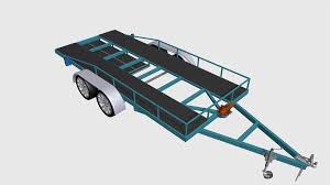 Start cutting the main pieces according to the length specified by the design. 2500kg Car Trailer Plans Build Your Own Car Trailer Fabplans