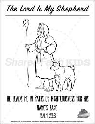 Check out another coloring sheets picture. Psalm 23 The Lord Is My Shepherd Preschool Coloring Pages Preschool Coloring Pages