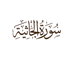 Surah Surah Al-Jatsiyah (Yang Berlut | Indonesia