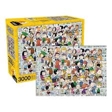Aquarius puzzles boast some of the most exciting images from the world's leading licencors and brands, offering high quality, original and recognisable puzzles. Nmr Distribution Peanuts Cast 3000 Piece Jigsaw Puzzle Target