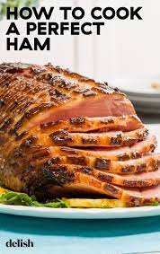 The Ultimate Cherry Bourbon Glazed Baked Ham Recipe Delish Recipes How To Cook Ham Cooking