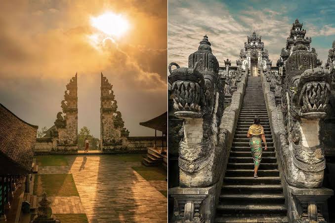 Ubud friendly best private tour driver for Lempuyang Gates of Heaven temple in Bali