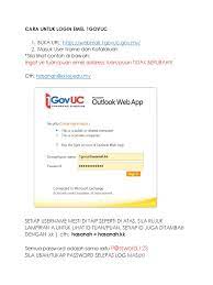 Klik butang sign in untuk memasuki capaian emel 1govuc. Cara Untuk Login Emel 1govuc