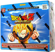 Dragon Ball Z Evolutions Booster Box Sealed Dbz Dragon Ball Z Dbz Evolution Dragon Ball