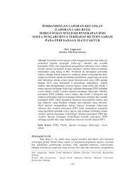 Yang berperan dalam pelaku ekonomi adalah rumah tangga, masyarakat. Pdf Perbandingan Laporan Keuangan Laporan Laba Rugi Sebelum Dan Sesudah Penerapan Ifrs Serta Pengaruhnya Terhadap Return Saham Pada Perusahaan Manufaktur