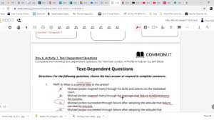 I have a dream is a public speech that was delivered by american civil rights activist martin luther king jr. Video Michael Jordan A Profile In Failure Multiple Choice Questions