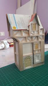 Chris Da Silva Fantasy House Miniature Houses Cool Art Projects