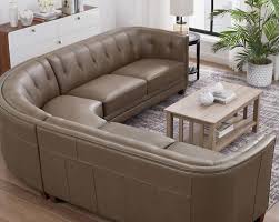 Enjoy free shipping on most this sectional sofa showcases a sleek modern look that will look great with any style in your home. Prospera Home The Bellevue Leather Sectional Has A Facebook