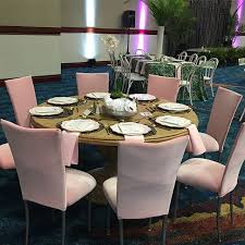 Today S Luncheon Designed By Our Amazing Panache Events Team Tables Linens Dinnerware Flatware Glassware Chairs For Sale Elegant Dining Restaurant Chairs