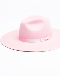 Rodeo King Women S Tracker Powder Pink Fur Felt Western Hat In 2021 Womens Pink Hat Felt Cowboy Hats Pink Fur