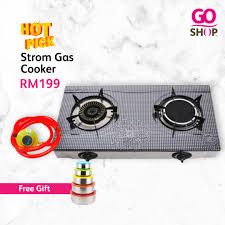 A defra approved gas stove fire offers a clean burn, providing you with efficiency as well. Go Shop Malaysia On Twitter Efficient Cooking Energy Saving Storm Gas Cooker Covered With Stainless Steel Material And Safe For Cooking Normal Burner Infrared Burner 1 Year