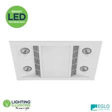 Led and contemporary designs available. White Eglo Inferno 3 In 1 Bathroom Exhaust Fan Heater And Led Light Lighting Illusions Online