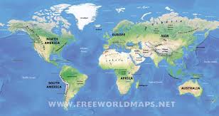 Physical World Map Hd World Map World Map With Countries Europe Map