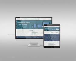 Responsive Screen Mockup Pack Responsive Screen Screen Mockup