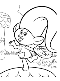 Trolls Can Be Huge Or Tiny And They Do Not Like The Light They Are Also Allergic To The Loud Noises Sometime They Can Be Stingy An Cartoon Coloring Pages Free
