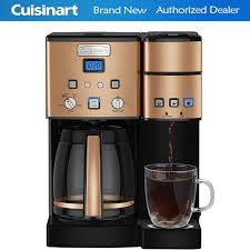 The included wire top and enameled side handle making pouring coffee a snap. Cuisinart Coffee Makers Coffee Center 12 Cup Coffeemaker And Single Serve Brewer Walmart Com Coffee Center Coffee Maker Cuisinart Coffee Maker