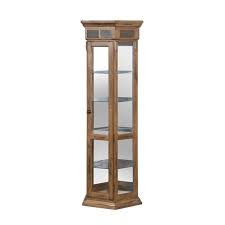Bring those treasured items out of the attic and share some of your personal collections with family and friends. Sunny Designs Sedona Corner Curio Cabinet In Rustic Oak Walmart Com Walmart Com