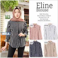 Dress kemeja model lengan panjang bordir motif garis biru. Baju Kemeja Square Blouse Monalisa Blouse Kemeja Motif Garis Kemeja Monalisa Baju Perempuan Motih Garis Garis Lazada Indonesia