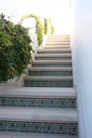Tile From Around The Globe Adds Out Of This World Panache Outdoor Stairs Concrete Stairs Concrete Steps