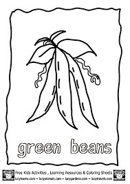 Vegetable Coloring Pages Growing Green Beans Lucy Free Vegetable Vegetable Coloring Pages Coloring Pages Applique Templates