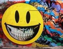 Graffiti is located in old city These Smiley Street Art Murals Will Put A Smile On Your Face Streets On Artstreets On Art