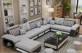 Gorgeous contemporary modern sofas will really lighten up your living room. Sps Antique U Shape Fabric Sofa 14 Seater For Home Rs 95520 00 Set Id 21696897597