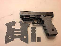 Amazon Com Handleitgrips Gray Gun Grip Tape Wrap For Glock 20 And Glock 21 Gen 3 Sports Outdoors