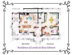 House Of Lorelai And Rory Gilmore Ground Floor By Nikneuk Villa Objets