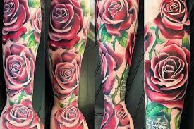 There is no purple rose but for the tattoo, every rose can. Top 61 Best Rose Sleeve Tattoo Ideas 2021 Inspiration Guide