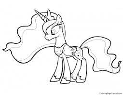 And has viewed by 1446 users. Alicorn Coloring Page Central