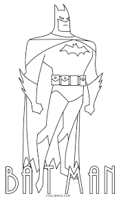 Dibujo Batman Para Colorear