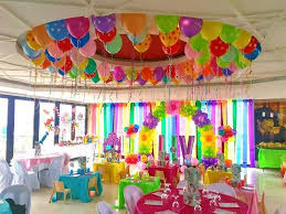 Birthday Party Table Decorations For Kids Kids Birthday Party Venues Noida Go Mommy First Birthday Party Decorations Kids Party Venues 1st Birthday Party Decorations