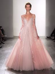 Check out our light pink wedding dress selection for the very best in unique or custom, handmade pieces from our dresses shops. The Prettiest Blush And Light Pink Wedding Gowns
