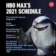 For august 2020 that will almost certainly be southern gothic horror series lovecraft country. Ign On Twitter On Thursday Warner Bros Announced Its Entire 2021 Slate Will Hit Hbo Max Right Away Here S When You Can Expect To See Dune Thesuicidesquad Thematrix4 And More Https T Co Yhqjwf75hr
