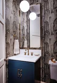 40 Stylish Bathroom Wallpaper Ideas Inspirations Stylish Bathroom New Bathroom Wallpaper Powder Room Wallpaper