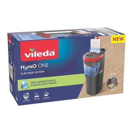 Balai Spray Microfibre 360° — Vileda H2Pro (Eau Propre/Sale)
