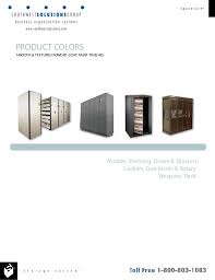 Spacesaver Products Color Chart
