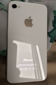 the back of the iphone 4s in white easily the most beautiful design apple has ever made it should make a comeback maybe iphone 7s iphone iphone 4s jet white