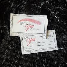 In a way, vistaprint is one of the pioneers of the business card world. Gorgeous Logo And Business Cards Made For Brows By Yess I M So Glad These Finally Showed Up The Holiday Microblading Business Card Design Business Cards
