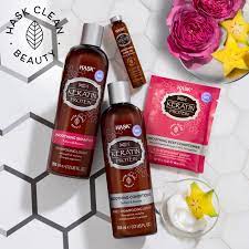 May 27, 2021 · hydrolyzed keratin is essentially a large protein molecule that has gone through a chemical process that is broken down in a way that allows it to penetrate the hair cuticle. Keratin Protein Smoothing Hair Oil Hask