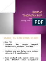Komsas tingkatan 1, 2, 3 (pt3). Nota Komsas Ting 2 Pptx