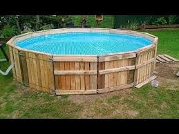 Diy Build A Pool Made From Pallets Important Tips And Practical Ideas Youtube