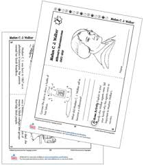 Las páginas para colorear de madam cj walker son una forma divertida para que los niños de todas las edades desarrollen creatividad, enfoque, habilidades motoras y reconocimiento de colores. Madame C J Walker Worksheets Teaching Resources Tpt