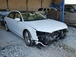 Salvage 2017 Audi A8 L Quattro Sedan For Sale Salvage Title Car Auctions Antique Cars Car Wrap Design