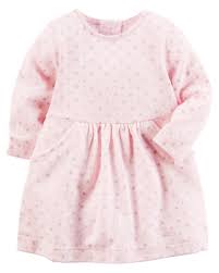 Polka Dot Sweater Dress Girls Sweater Dress Cotton Sweater Dress Baby Sweater Dress